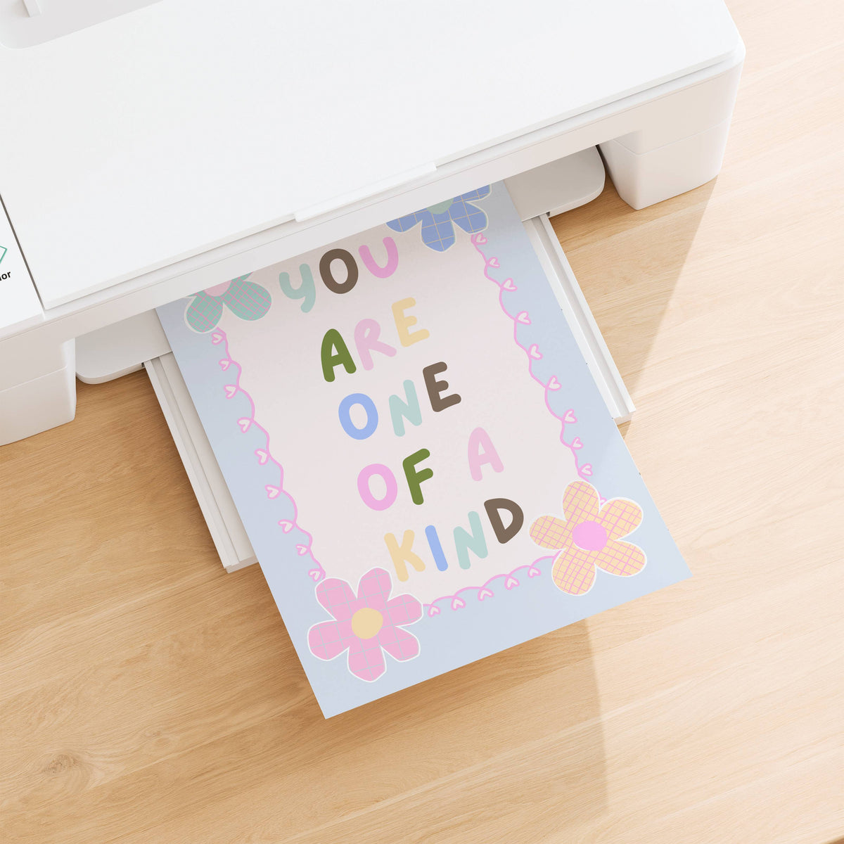 You Are One Of A Kind Poster Print