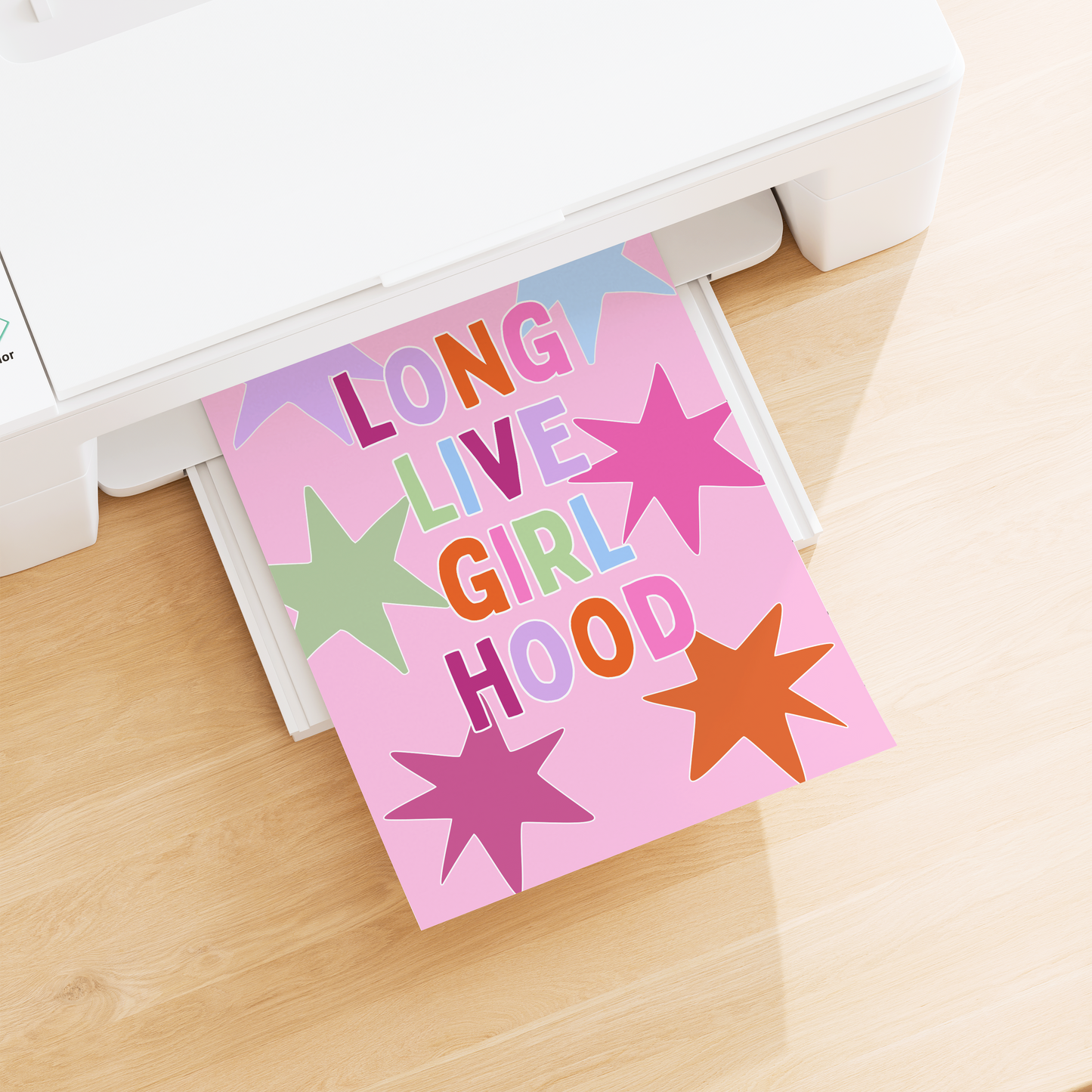 Long Live Girlhood Poster Print