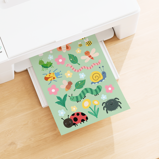 Garden of Bugs Poster Print