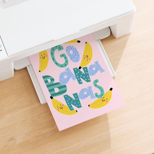 Go Bananas Poster Print