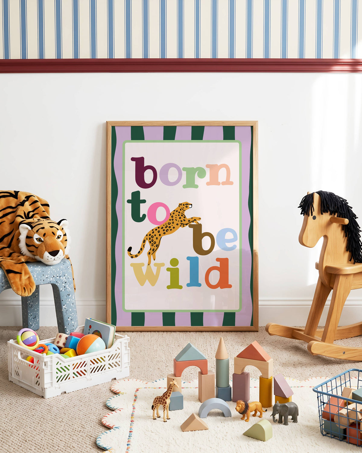 Born To Be Wild Poster Print