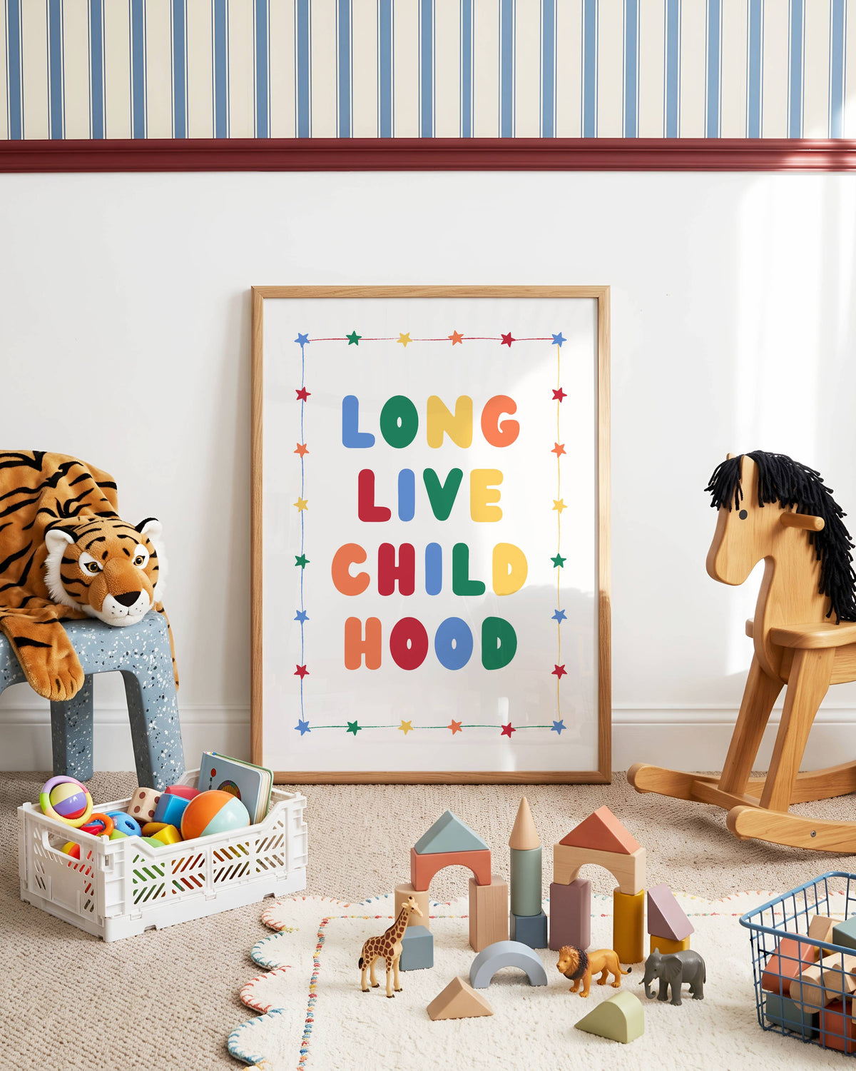 Long Live Childhood Poster Print