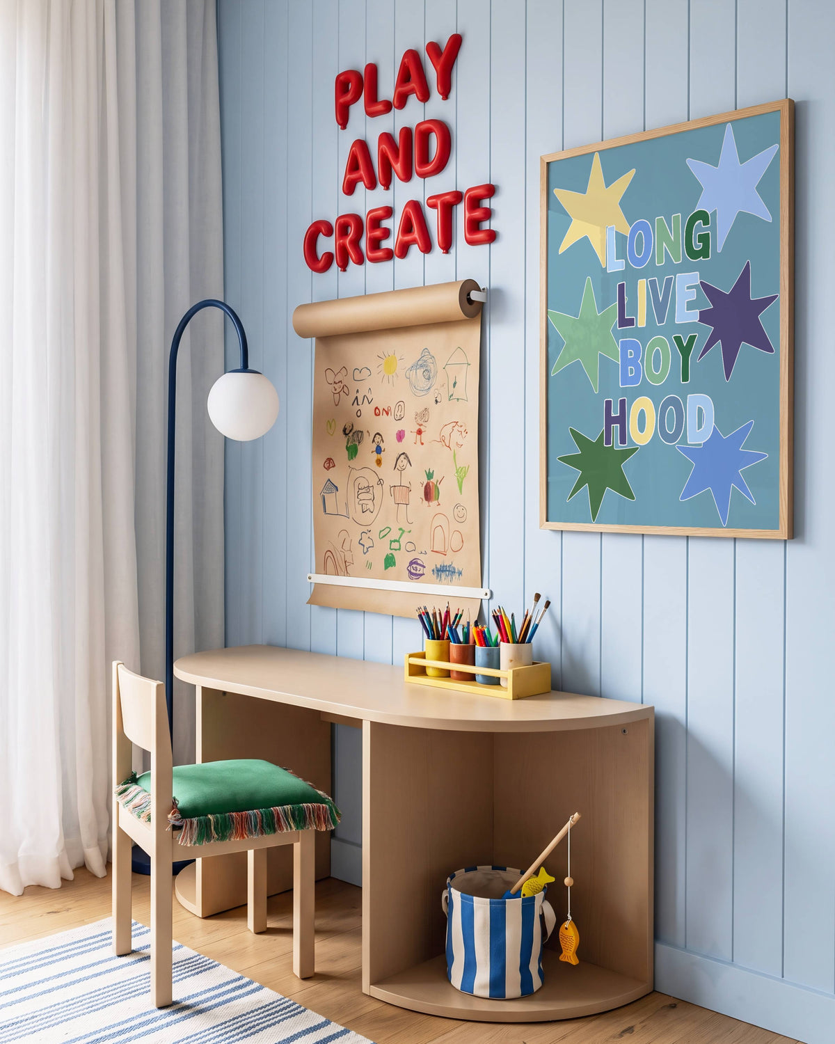 Long Live Boyhood Poster Print