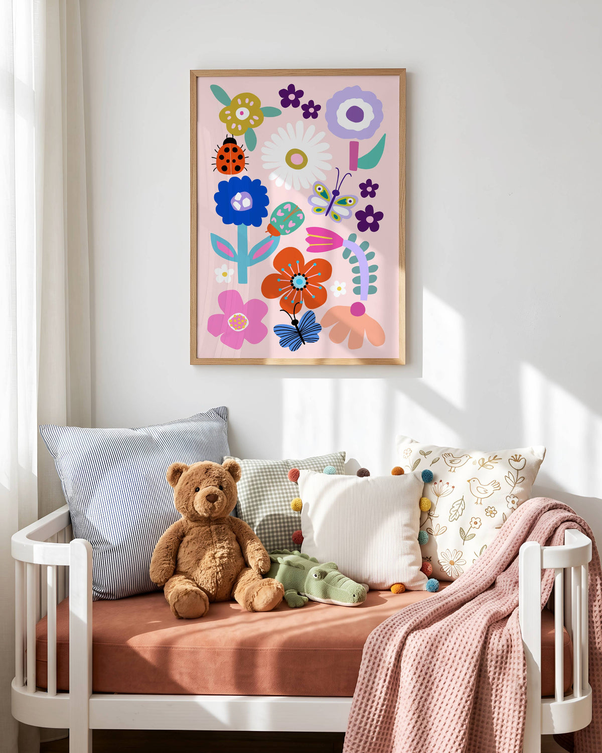 Flower Garden 3 Poster Print