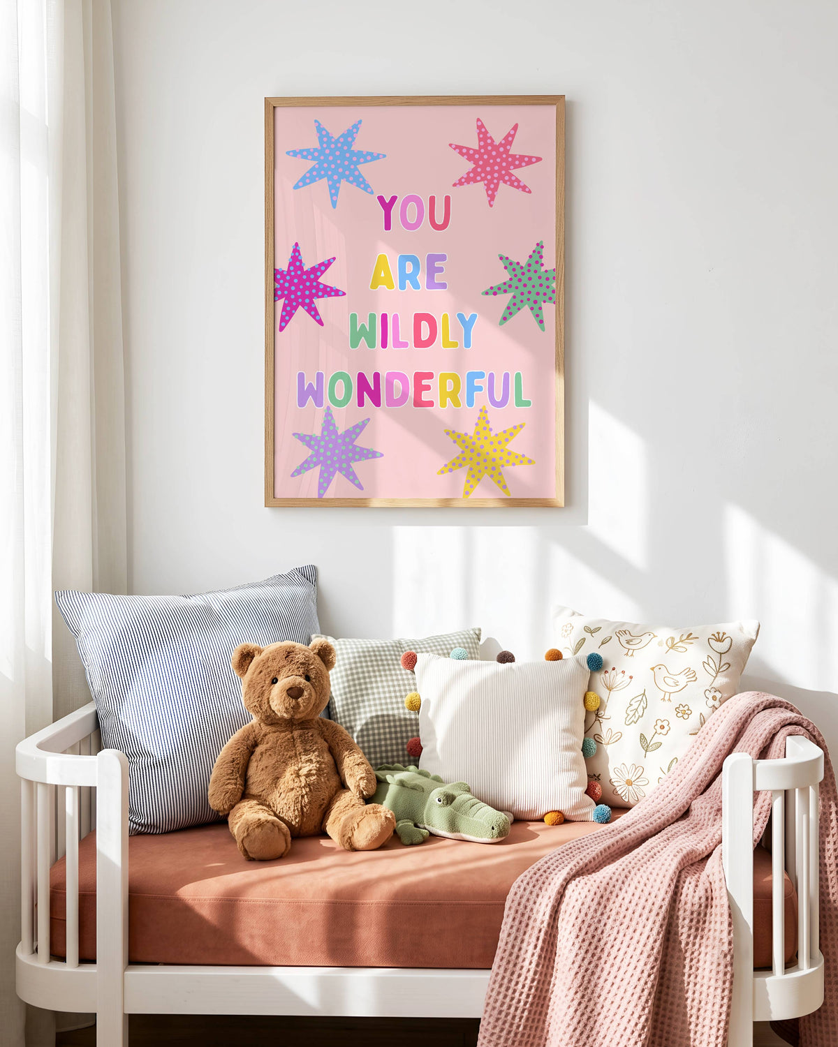 You Are Wildly Wonderful Poster Print