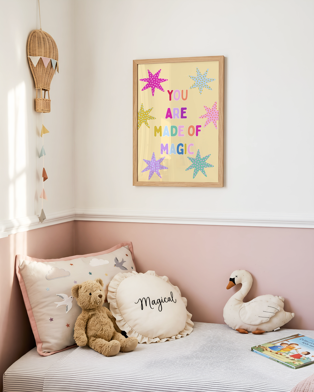 You Are Made Of Magic Poster Print (Yellow)