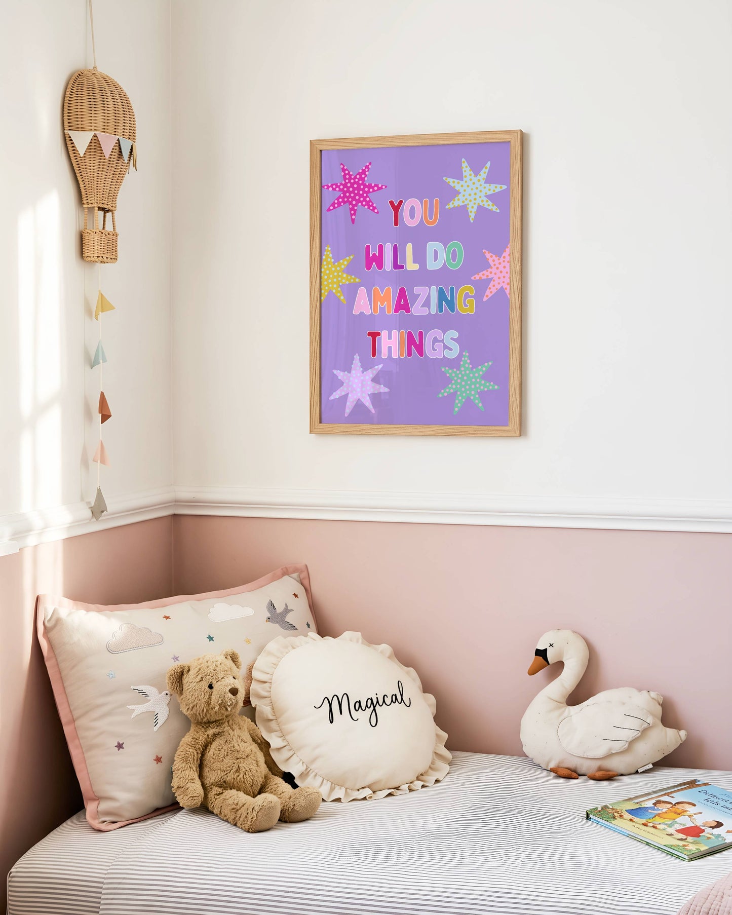 Girls Affirmation Printable Wall Art Bundle