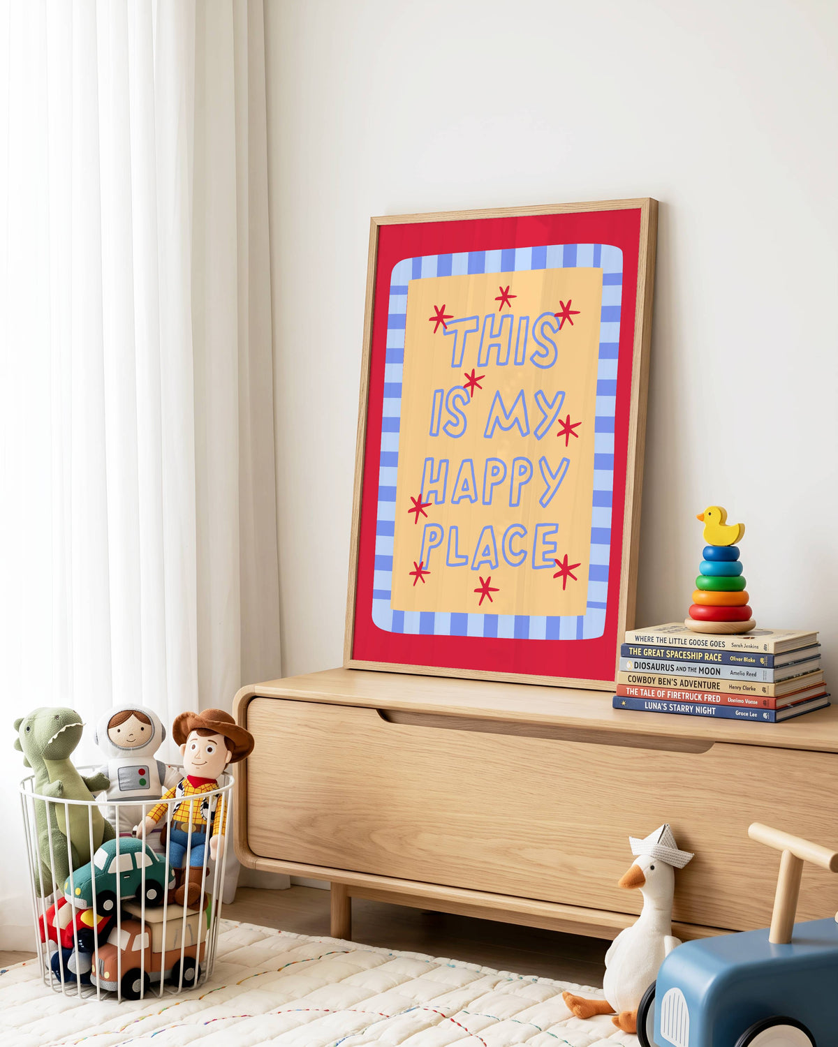 This Is My Happy Place Poster Print