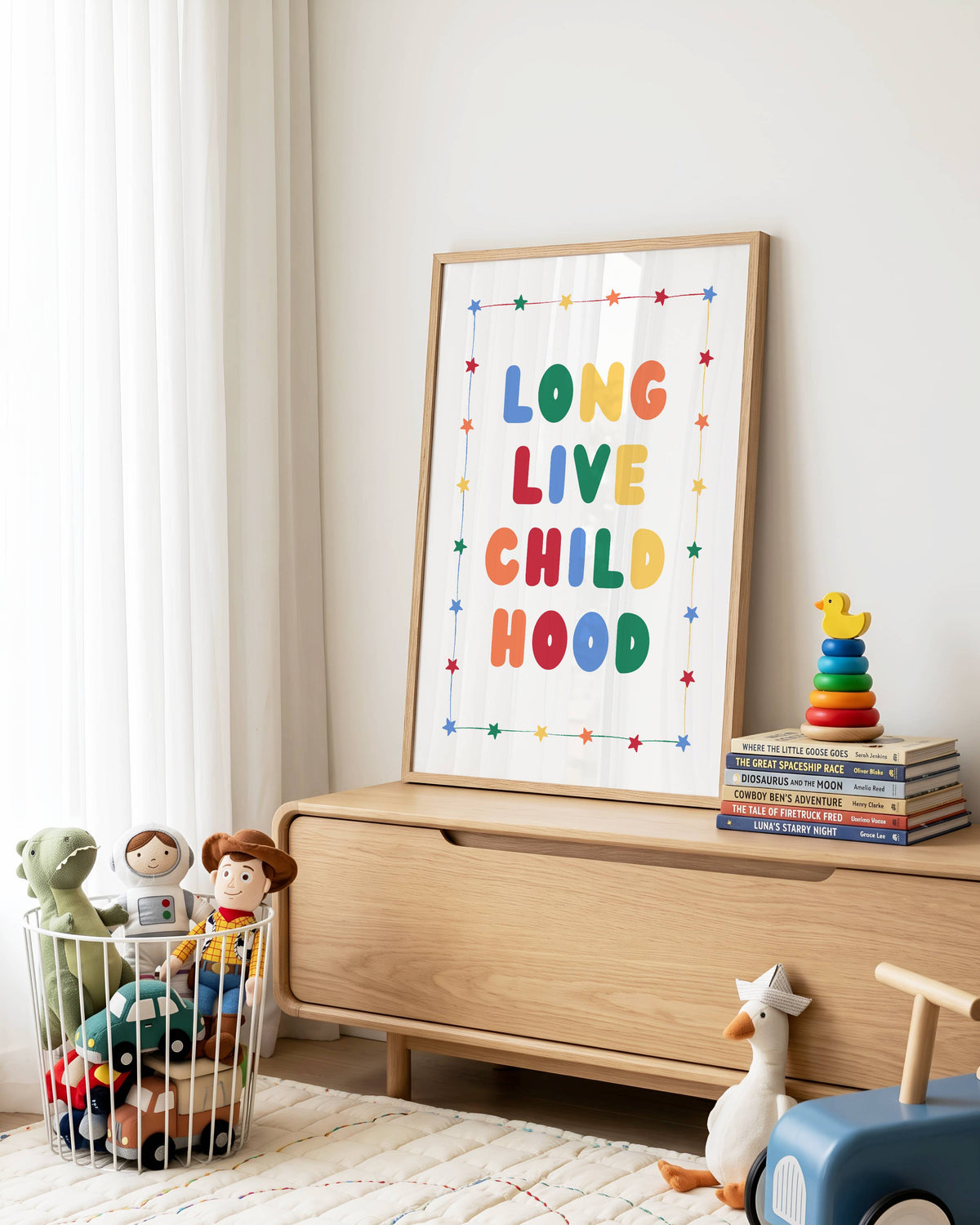Long Live Childhood Poster Print