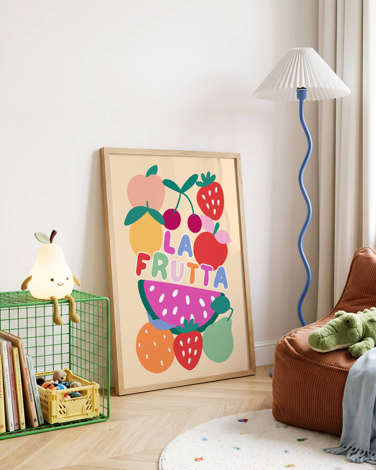 La Frutta Poster Print (Yellow)