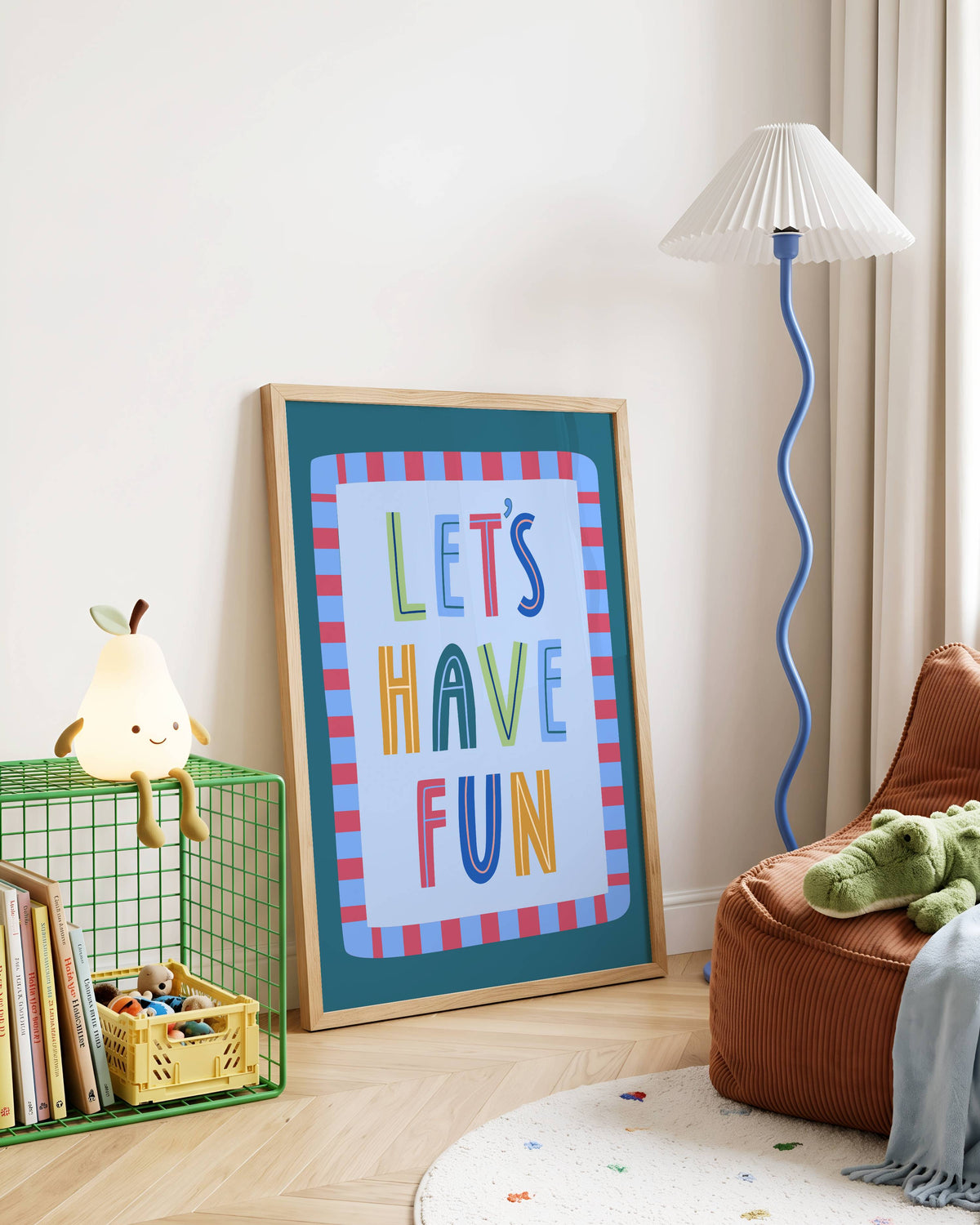 Let's Have Fun Poster Print