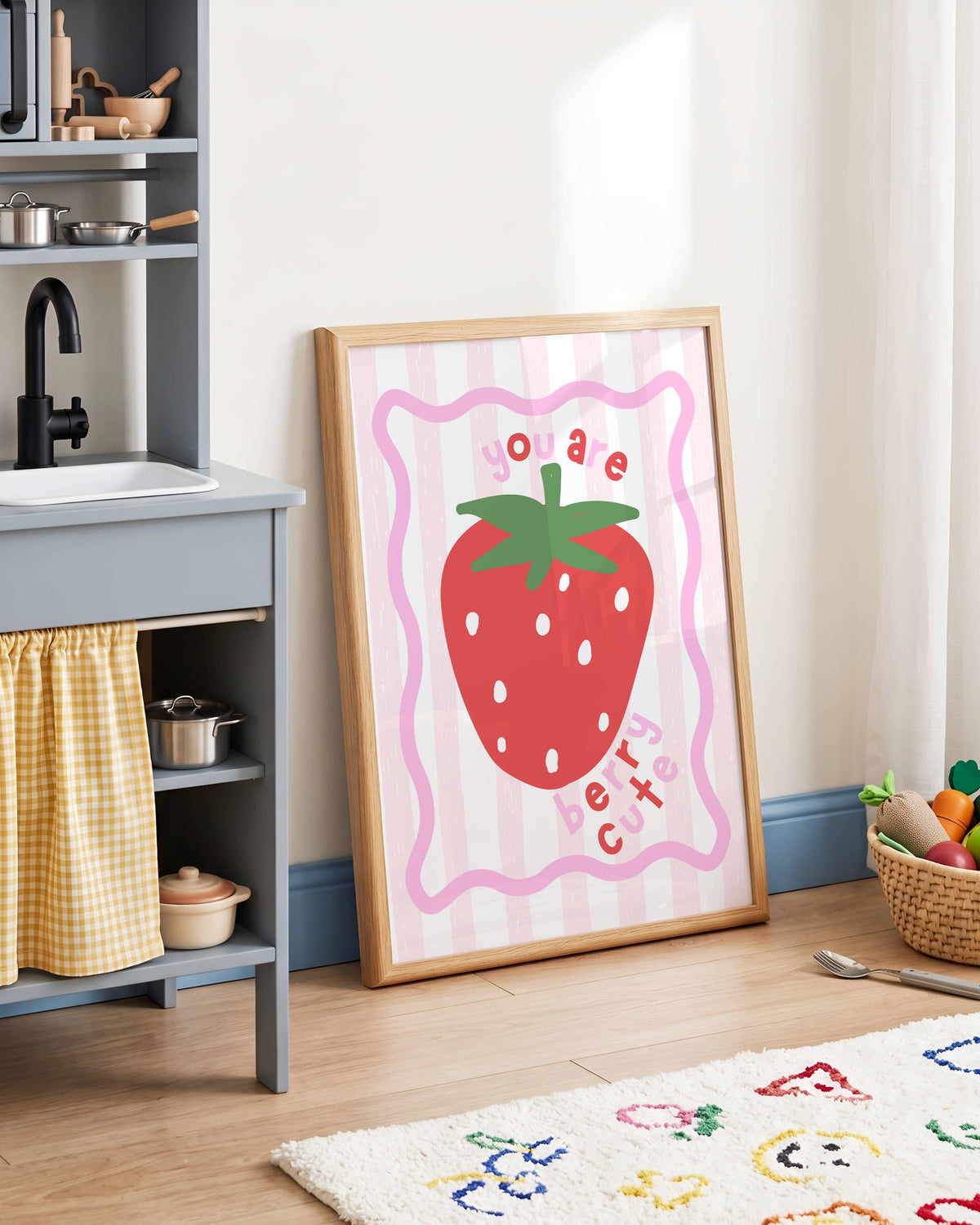 You Are Berry Cute Poster Print