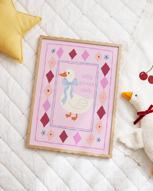 The Silly Goose Club Poster Print