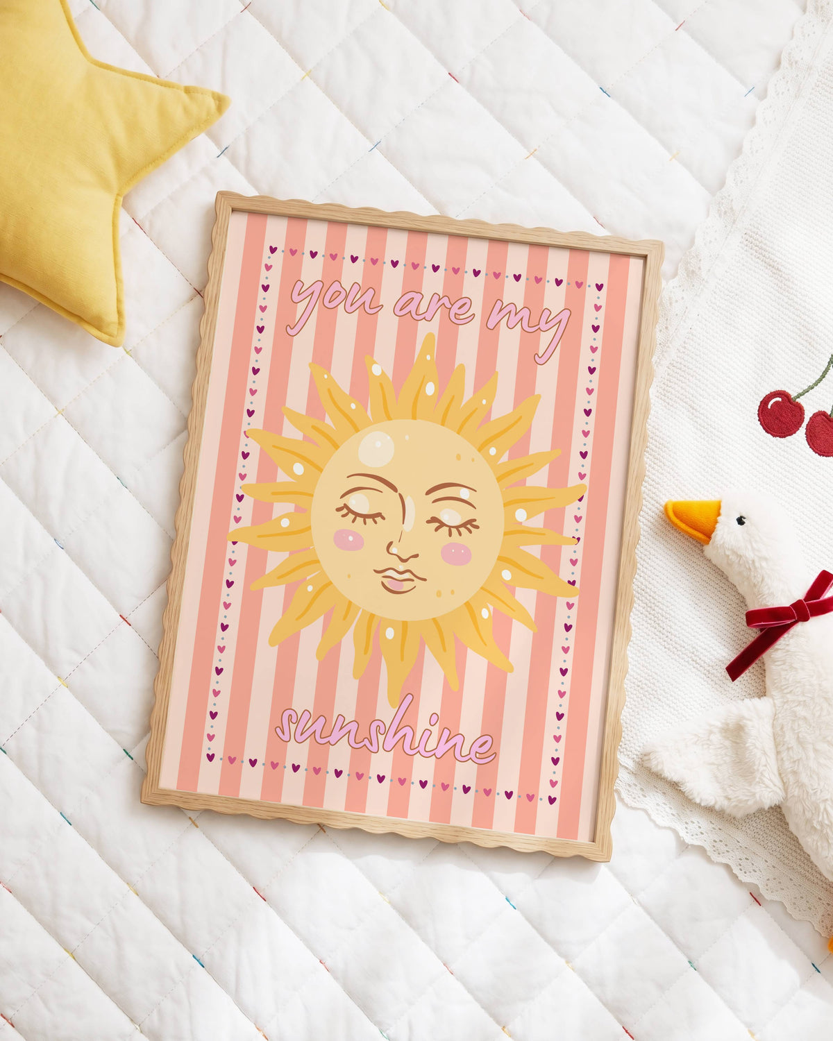 You Are My Sunshine Poster Print