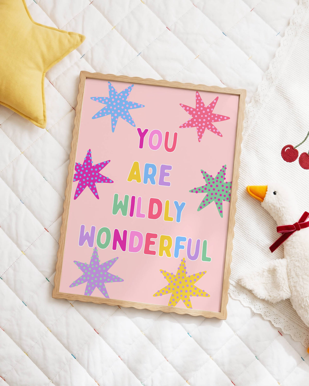 You Are Wildly Wonderful Poster Print