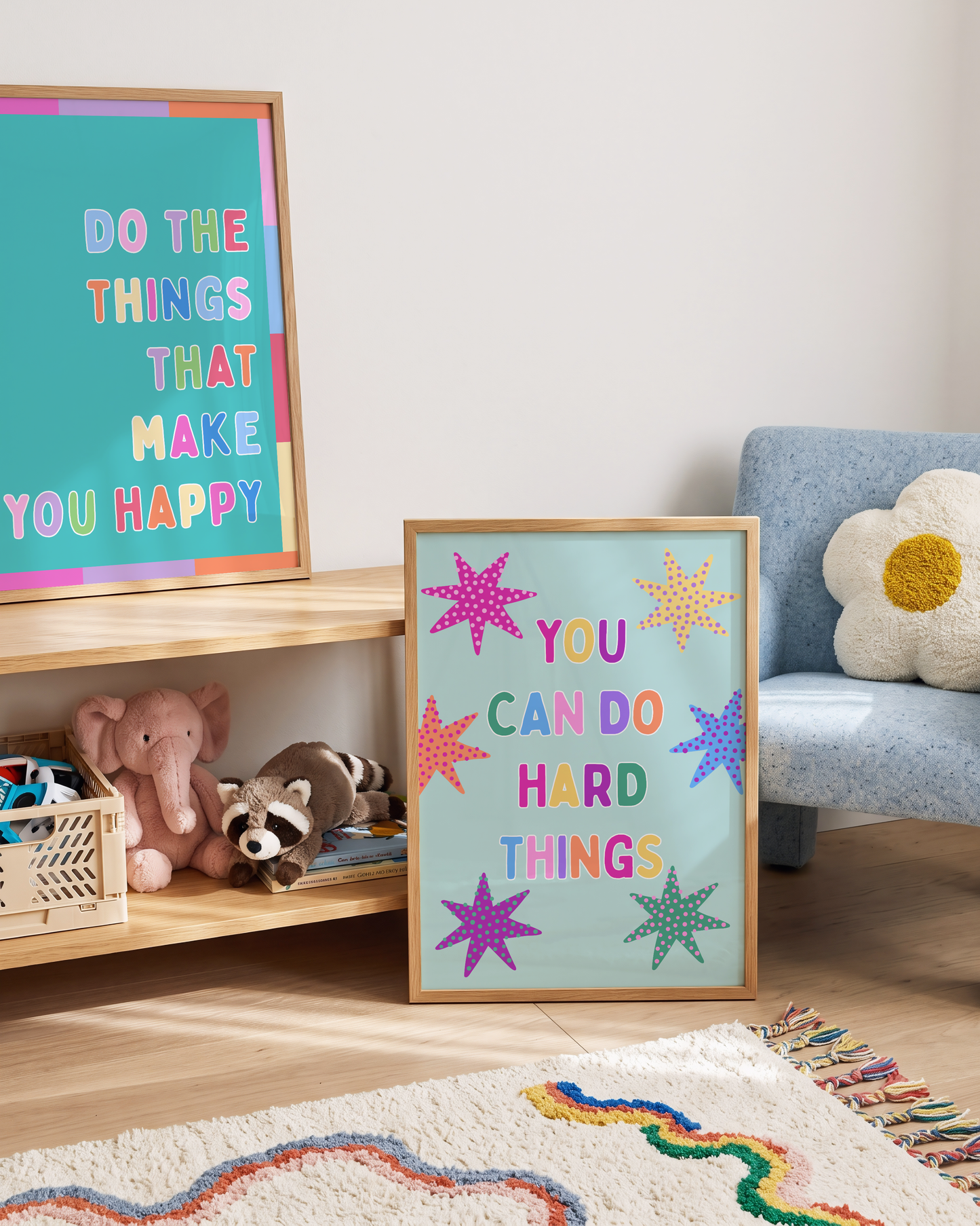You Can Do Hard Things Poster Print