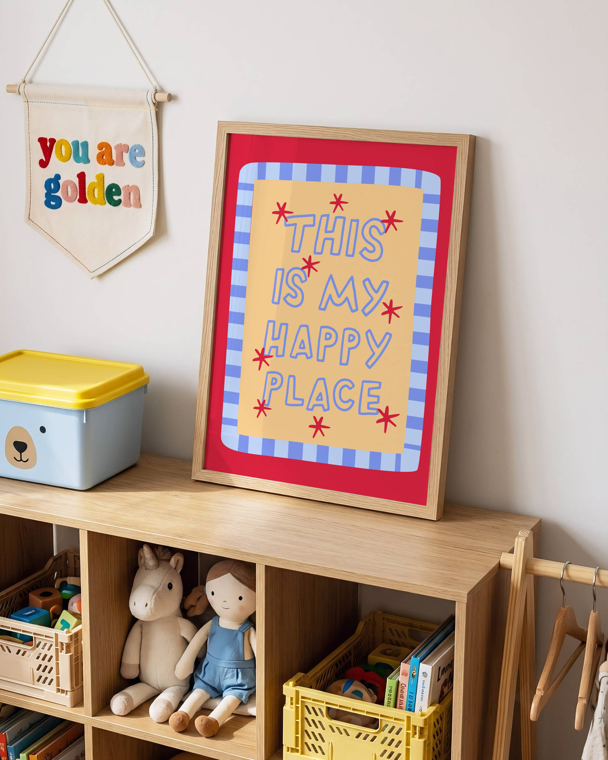 This Is My Happy Place Poster Print
