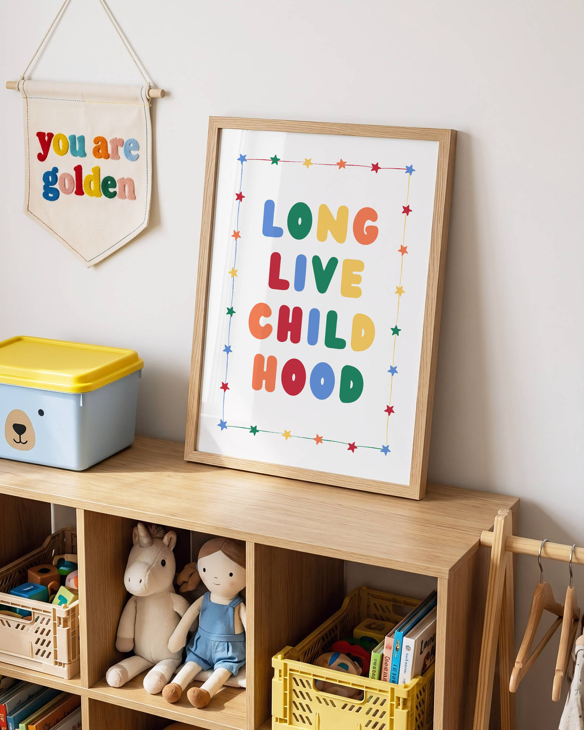 Long Live Childhood Poster Print