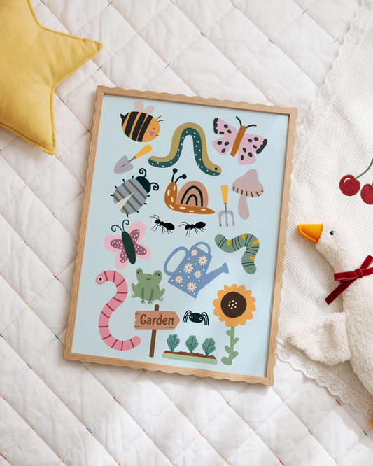 Bug and Insect Poster Print