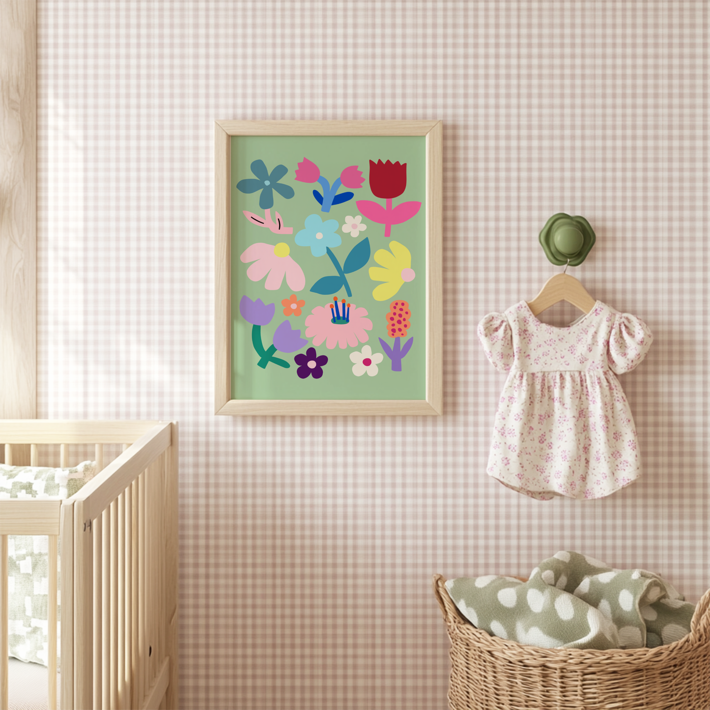 Flower Garden 2 Poster Print