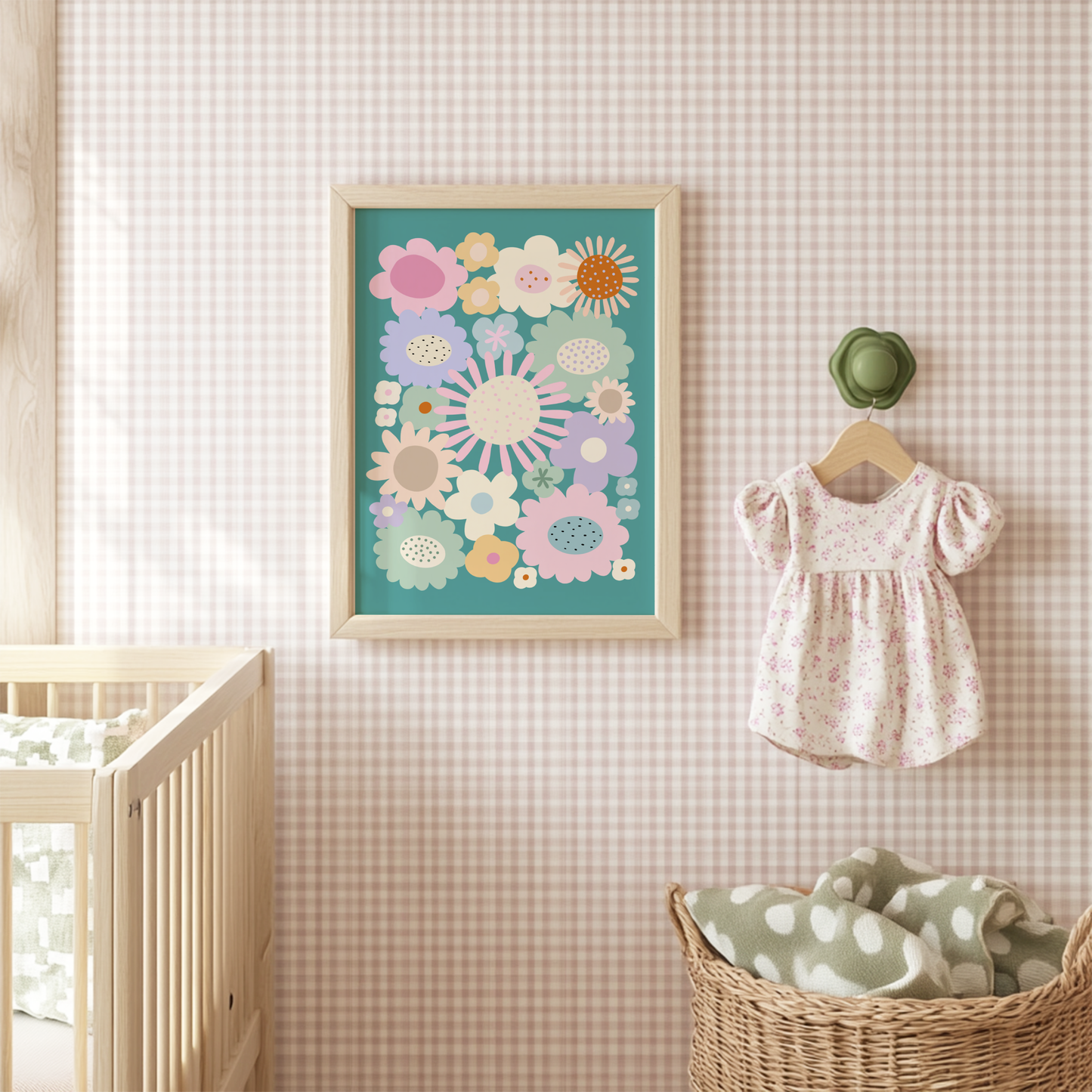 Flower Garden 4 Poster Print