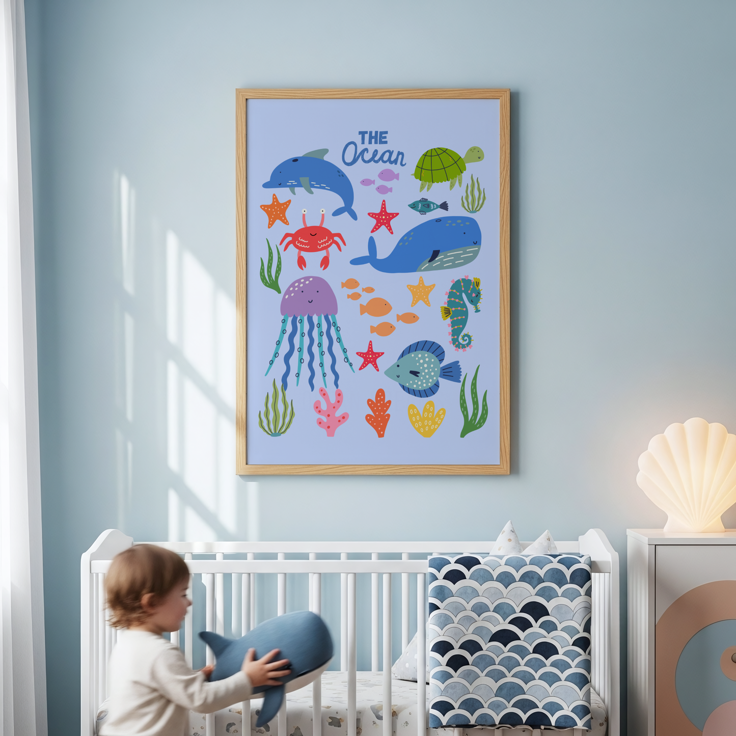 The Ocean Sea Animals Poster Print