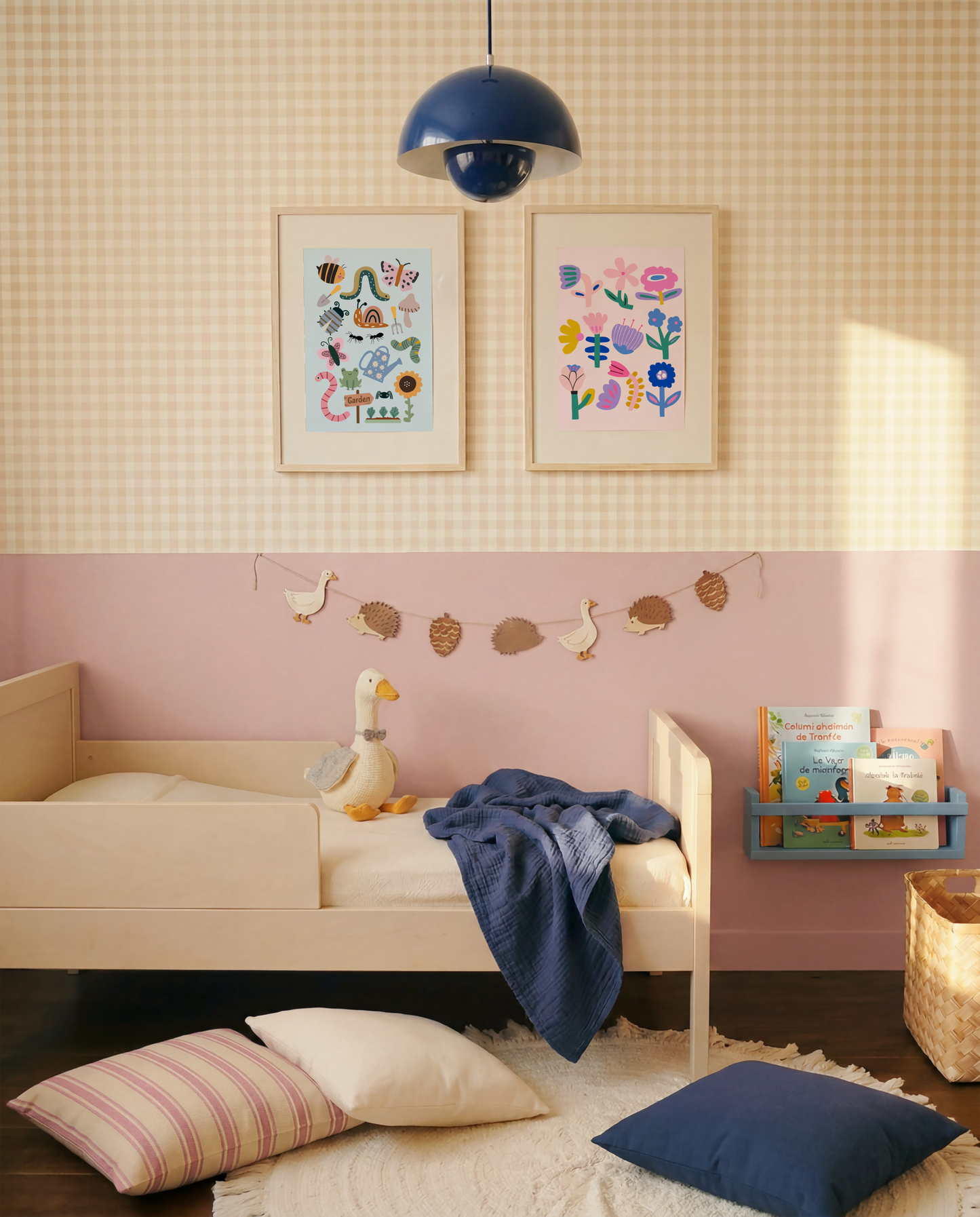 Playful Flowers Poster Print