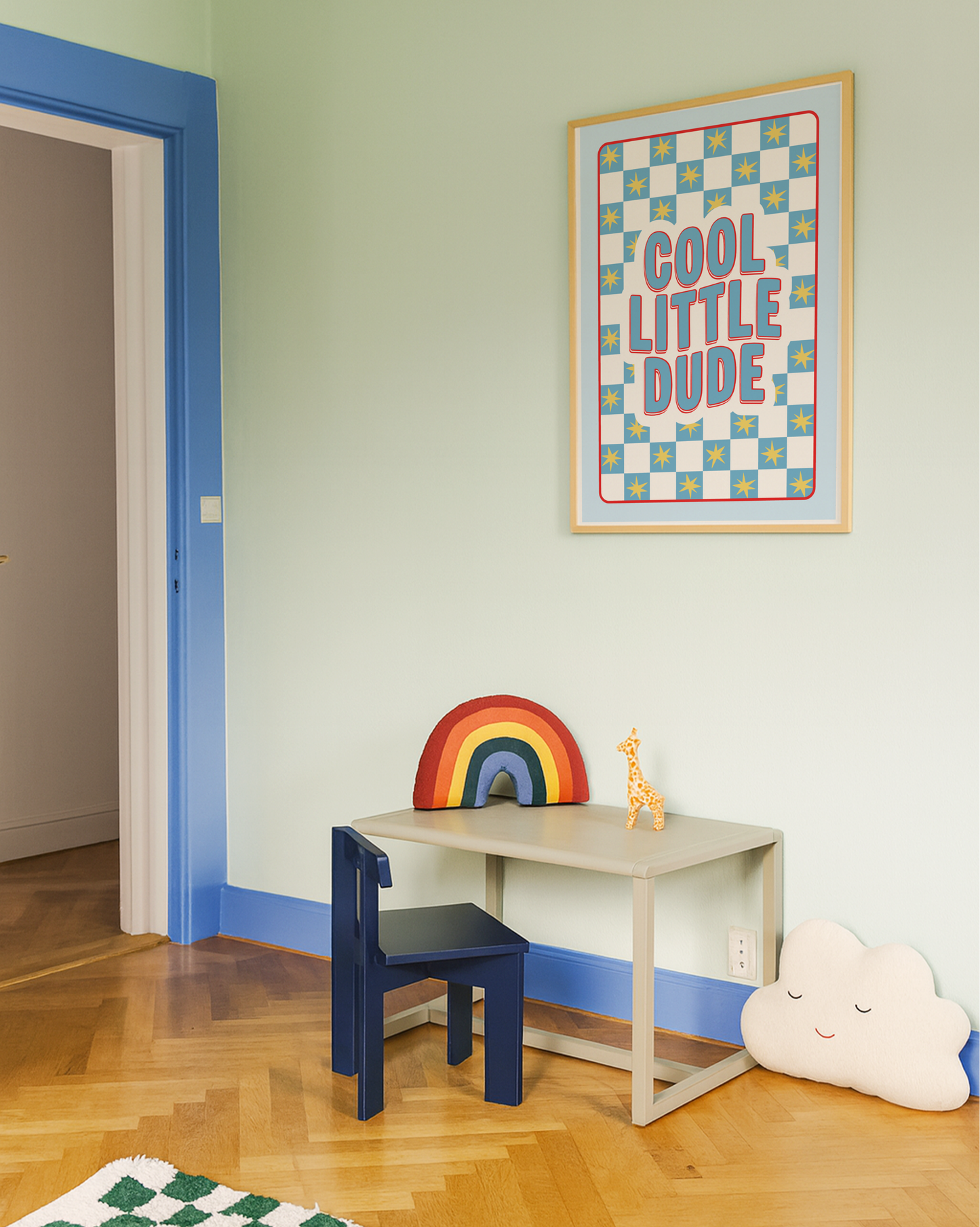Cool Little Dude Poster Print