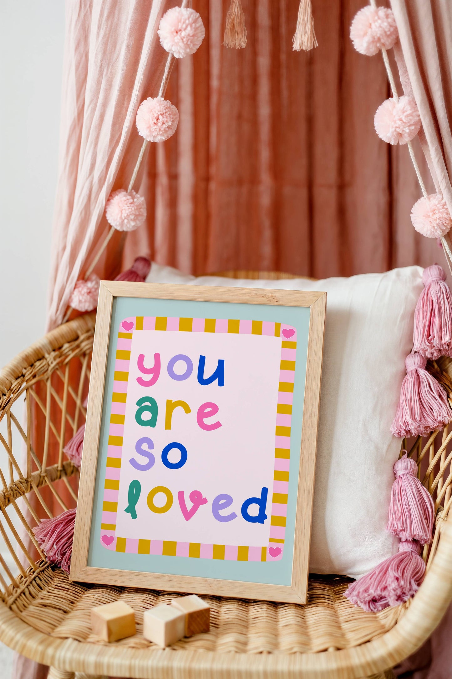 You Are So Loved Poster Print