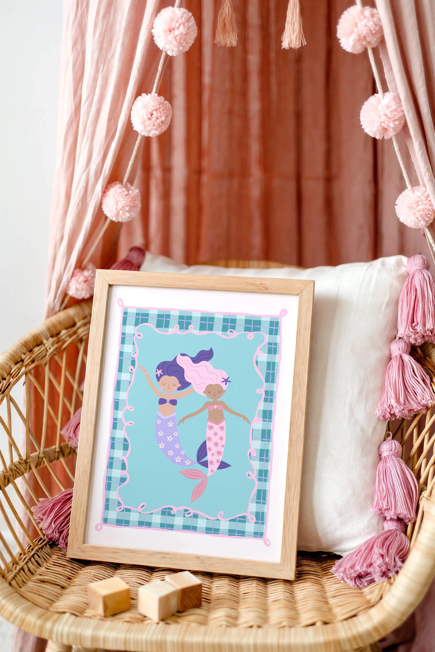 Mermaids Poster Print