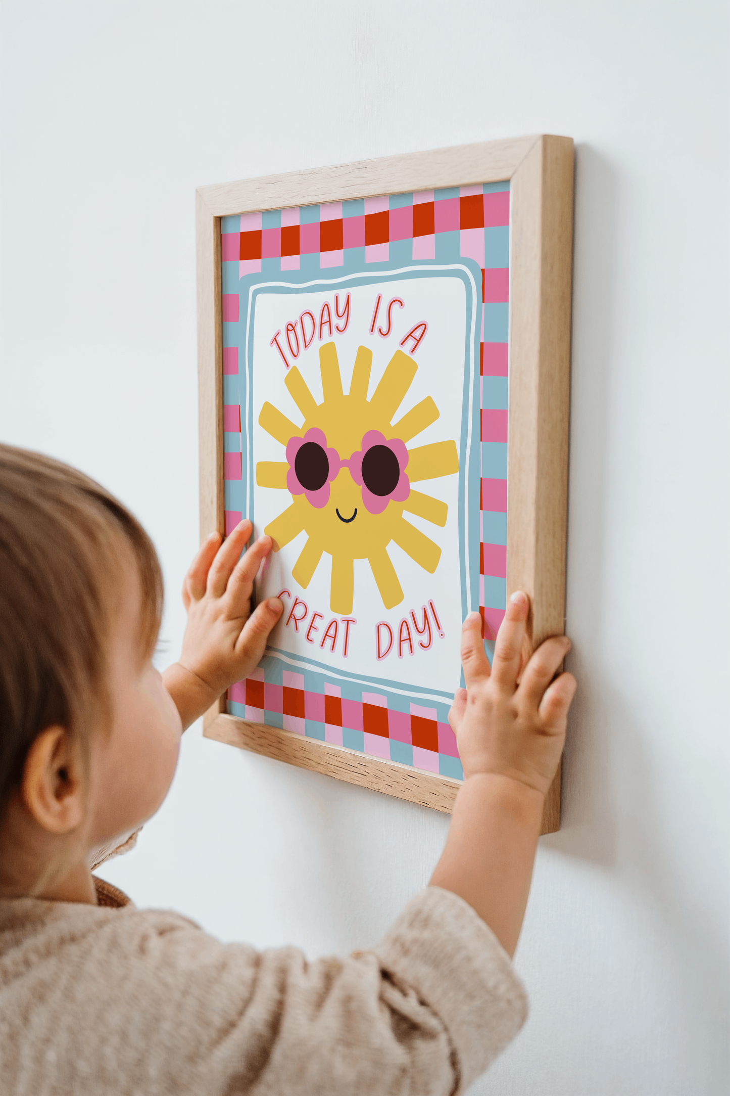 Today Is A Great Day Poster Print