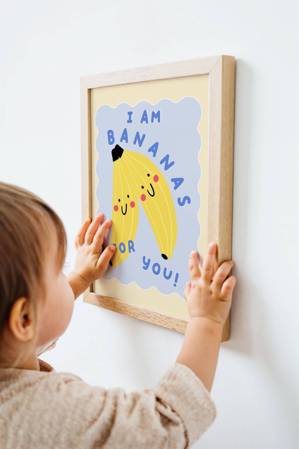 I Am Bananas For You Poster Print