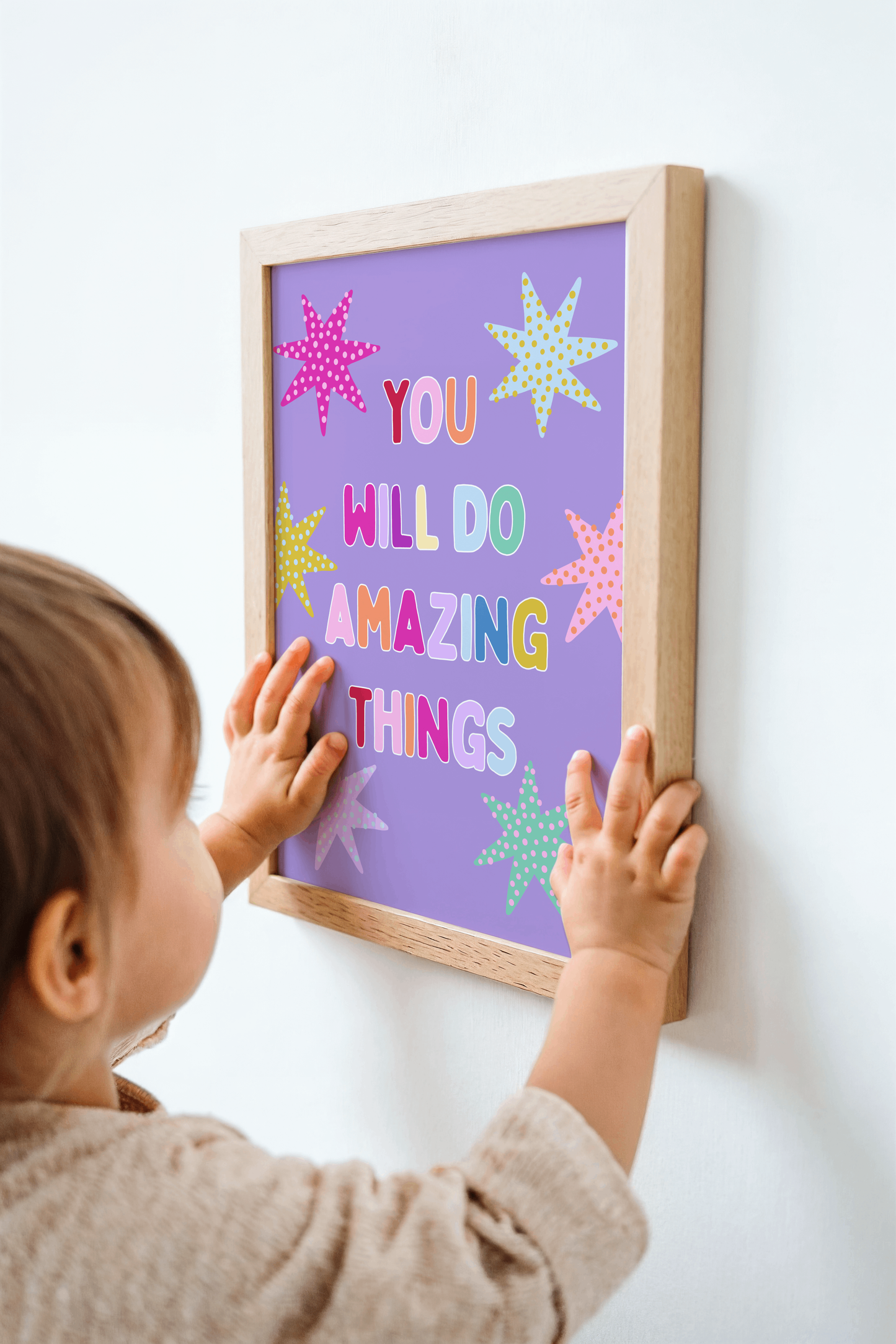 You Will Do Amazing Things Poster Print