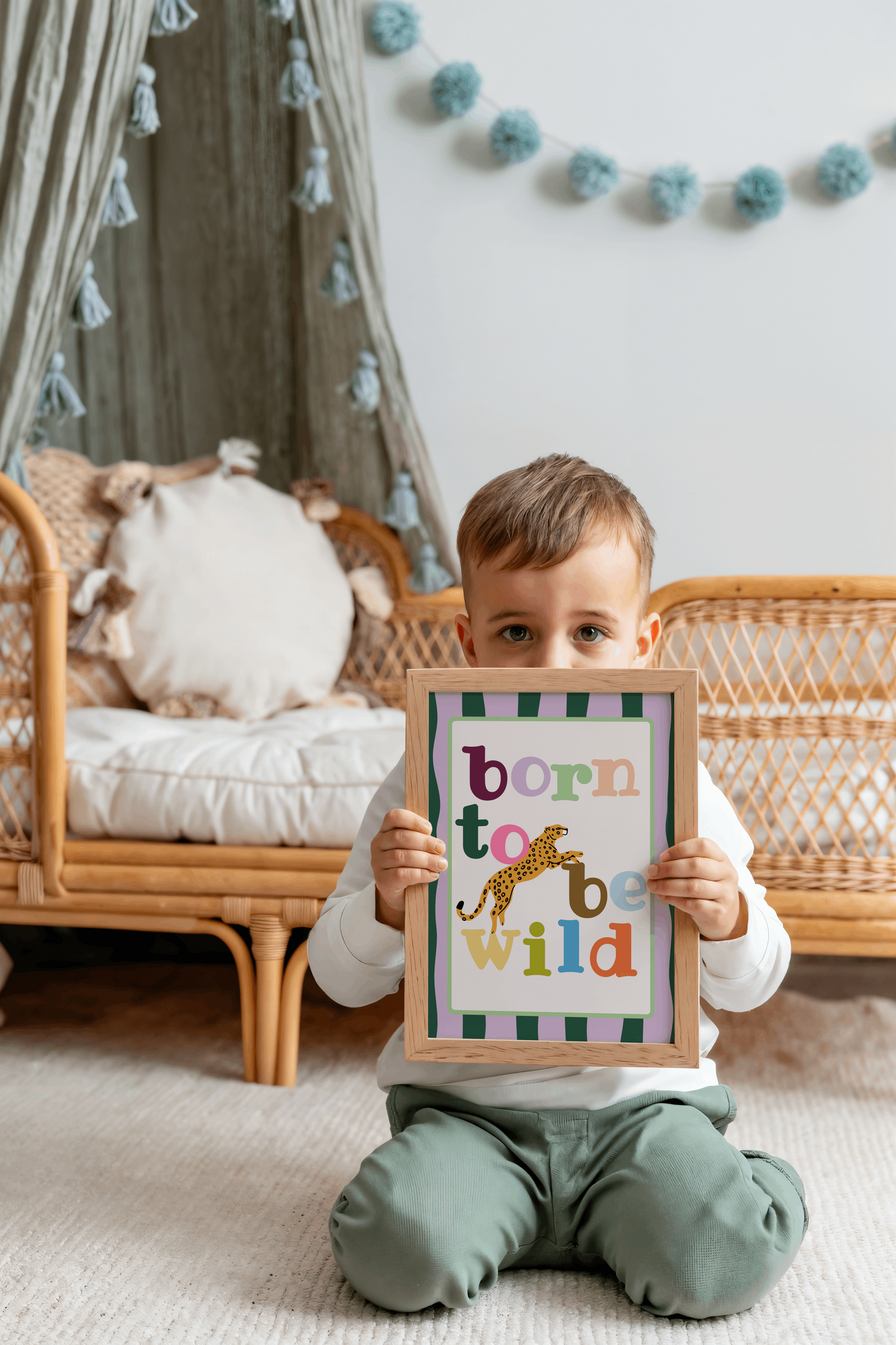 Born To Be Wild Poster Print
