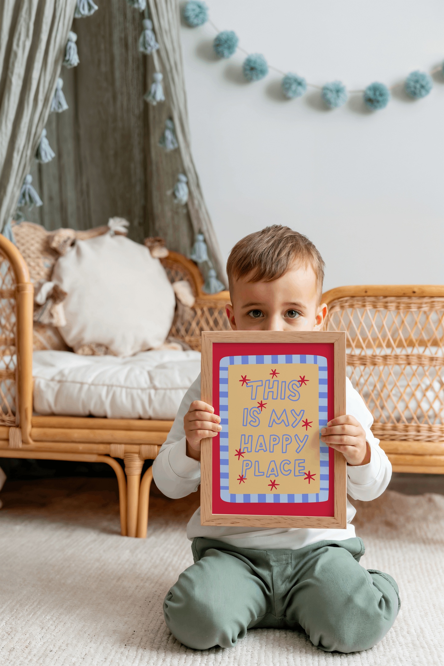 This Is My Happy Place Poster Print