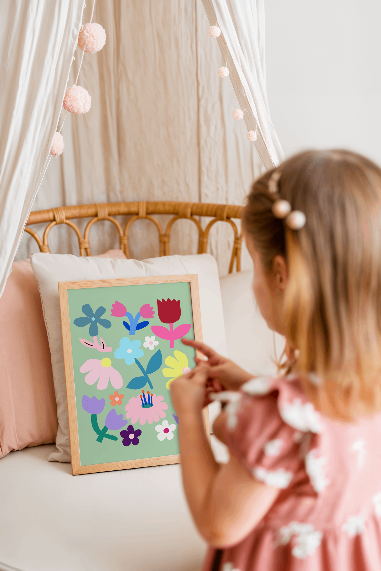 Flower Garden 2 Poster Print