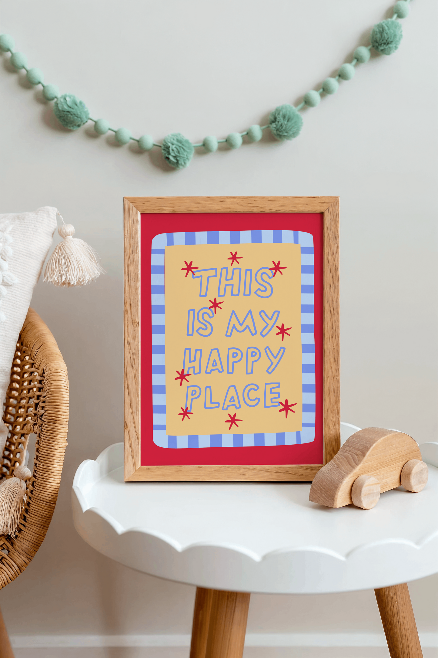 This Is My Happy Place Poster Print