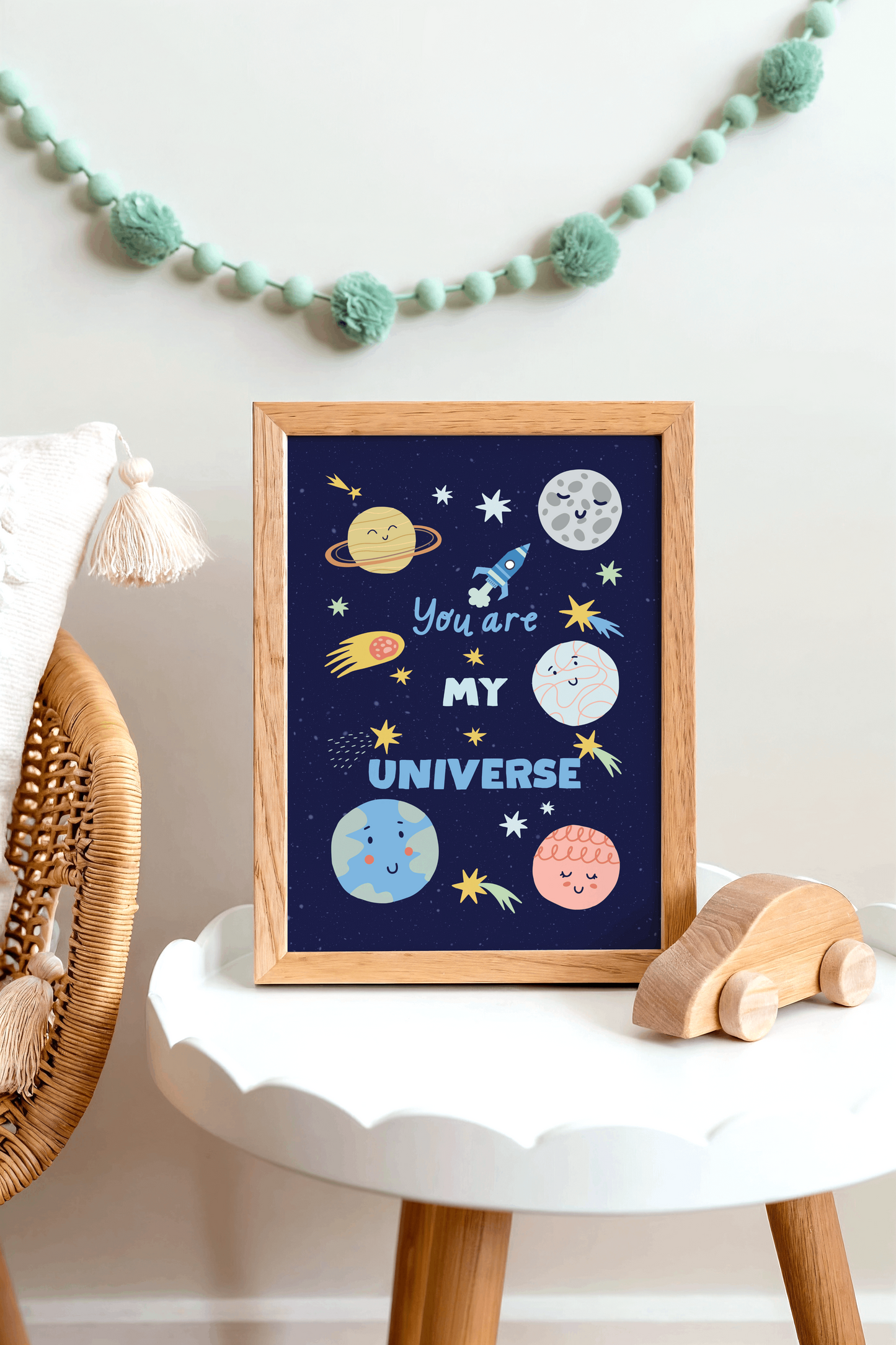 You Are My Universe Poster Print