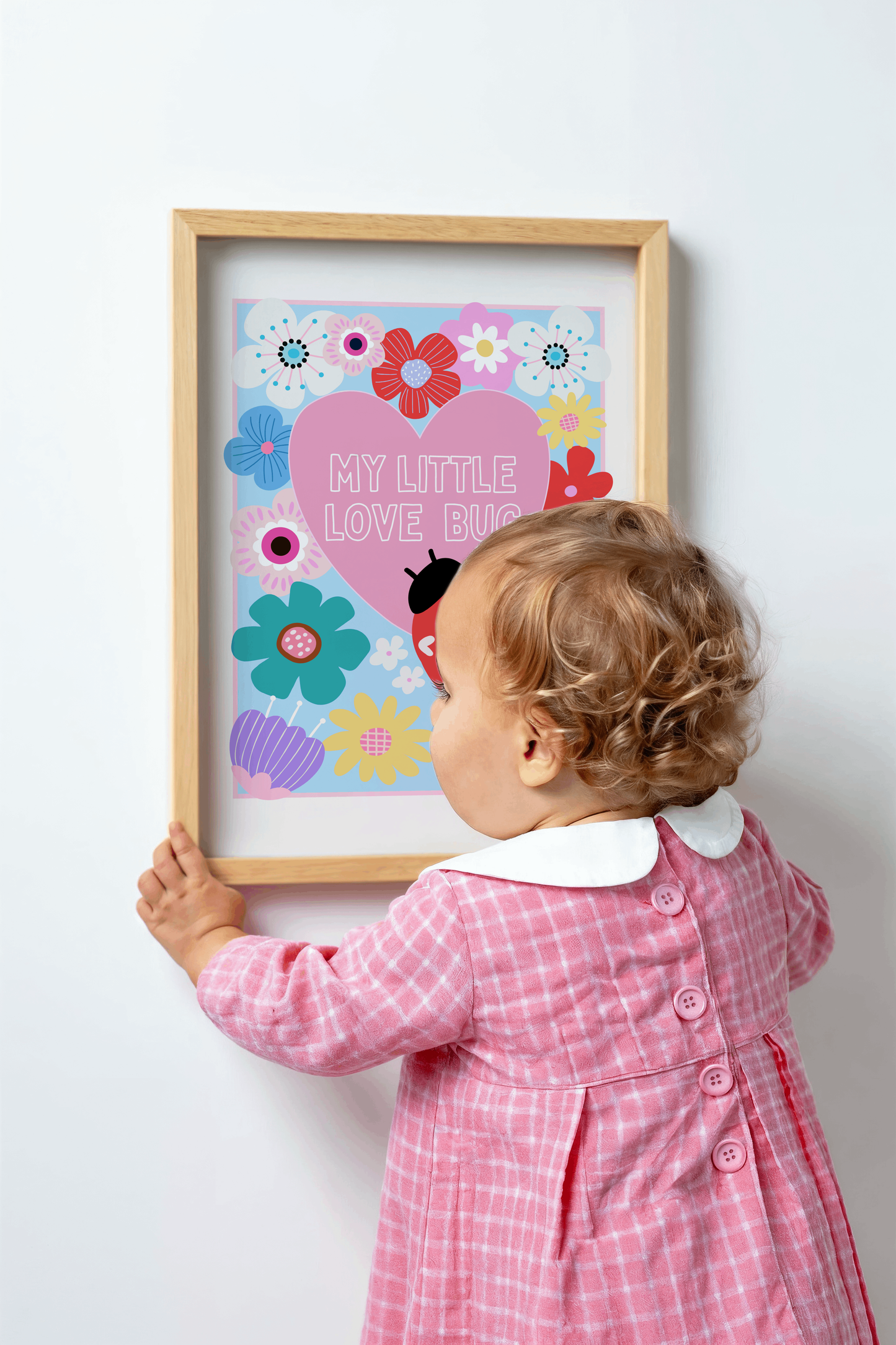 My Little Love Bug Poster Print
