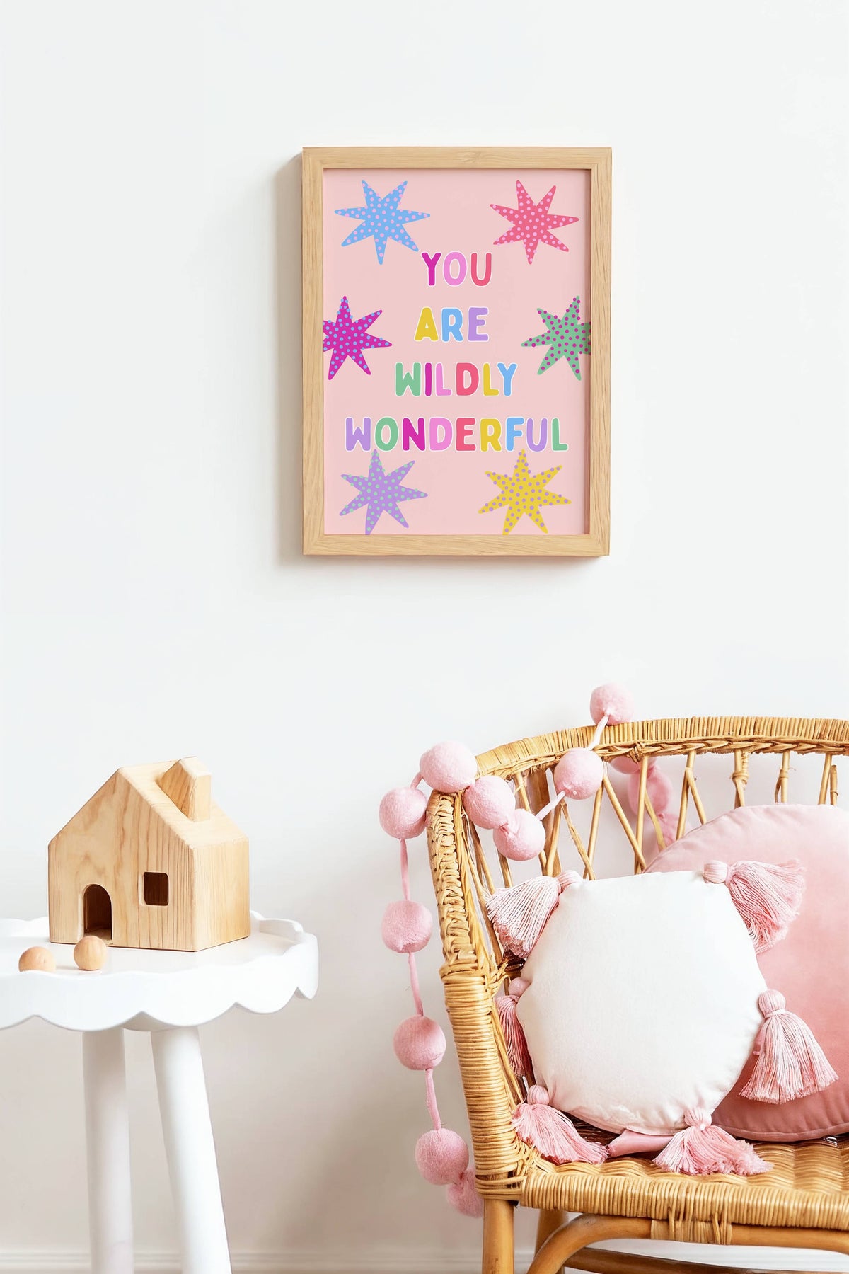 You Are Wildly Wonderful Poster Print