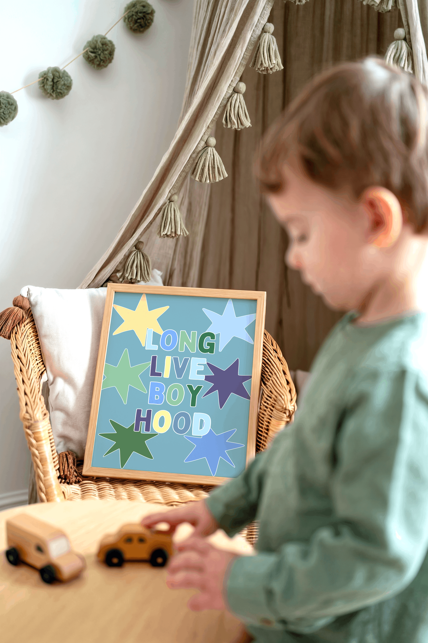 Long Live Boyhood Poster Print
