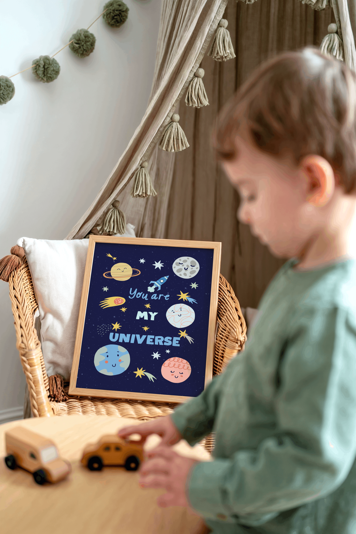 You Are My Universe Poster Print