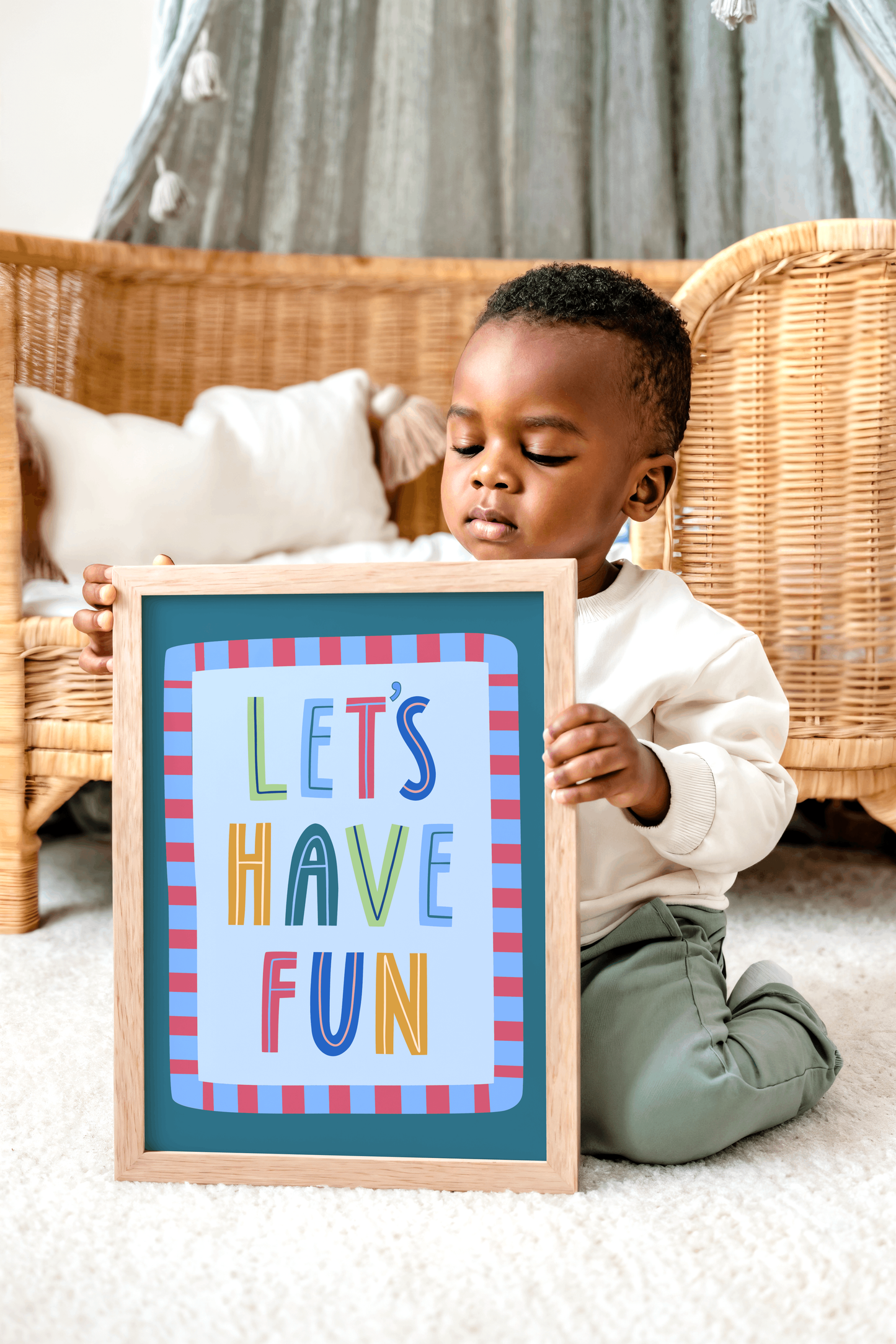 Let's Have Fun Poster Print