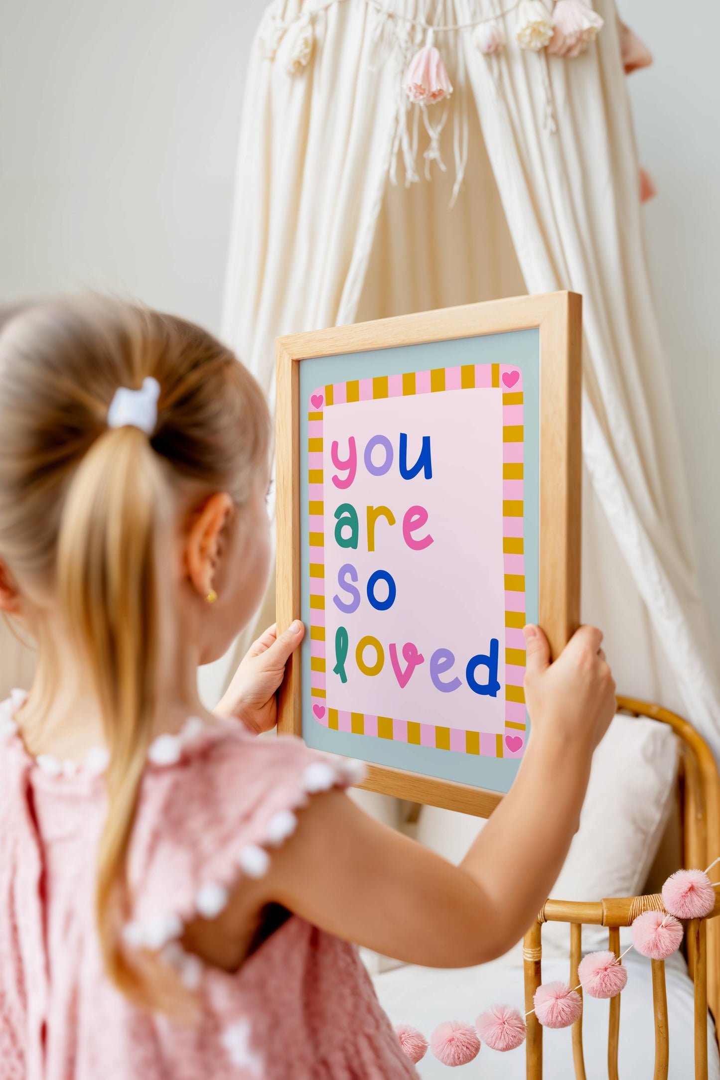 You Are So Loved Poster Print