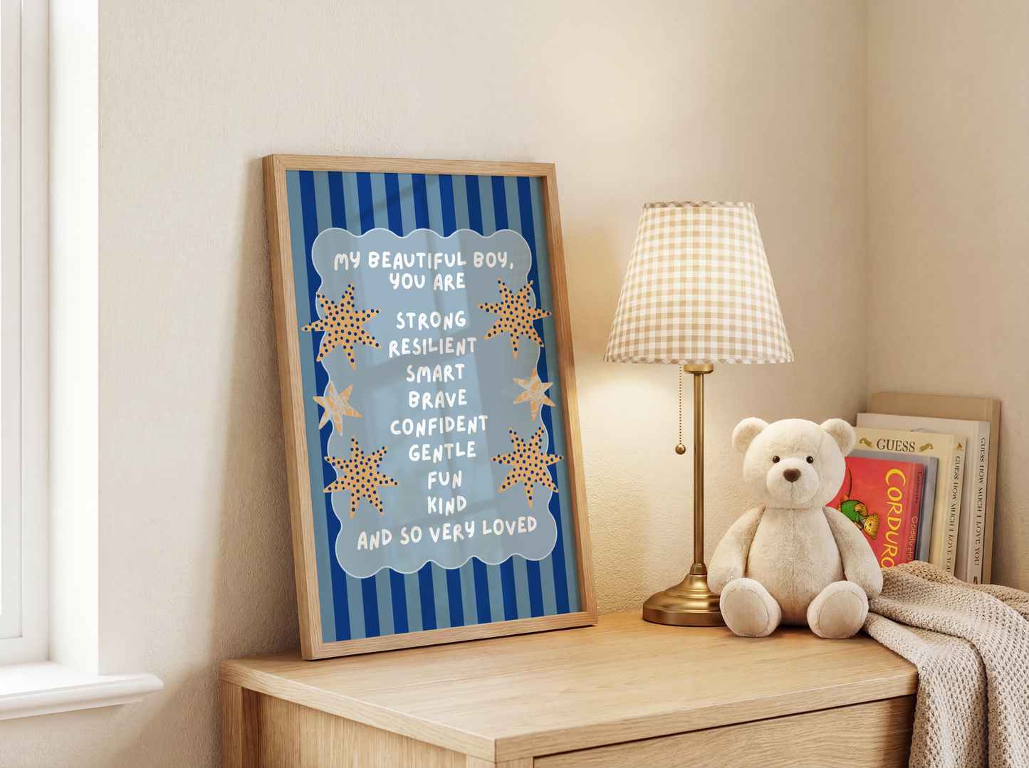 My Beautiful Boy Poster Print