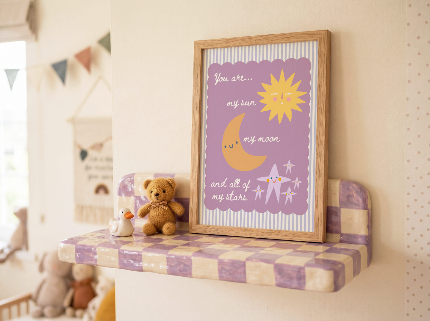 You Are My Sun, My Moon and All My Stars Poster Print