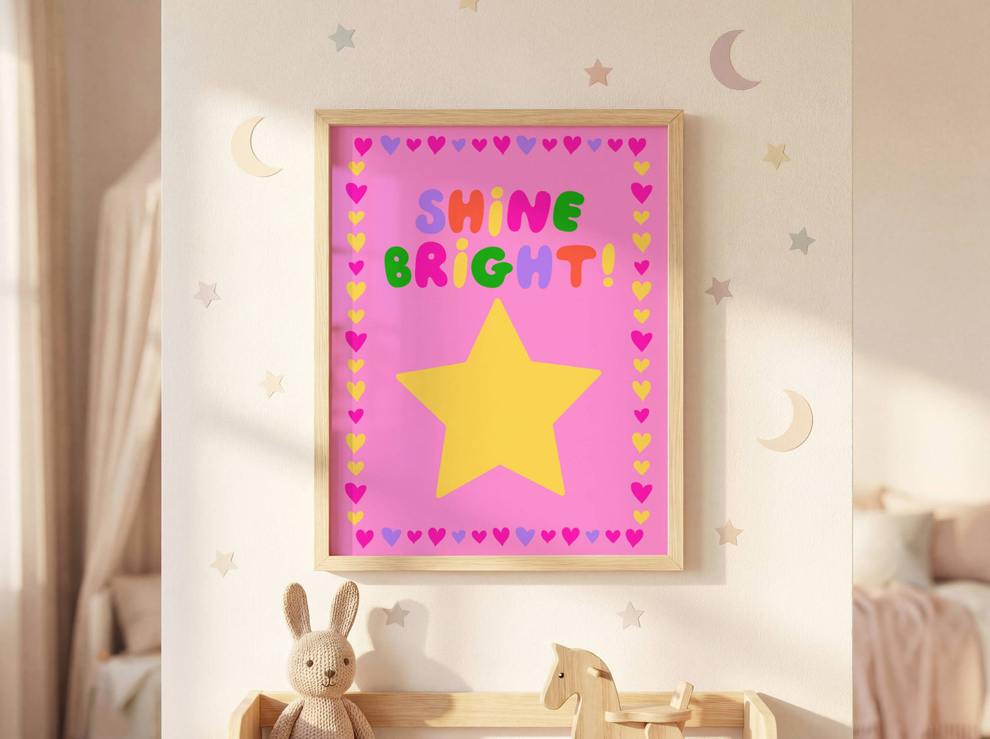Shine Bright Poster Print