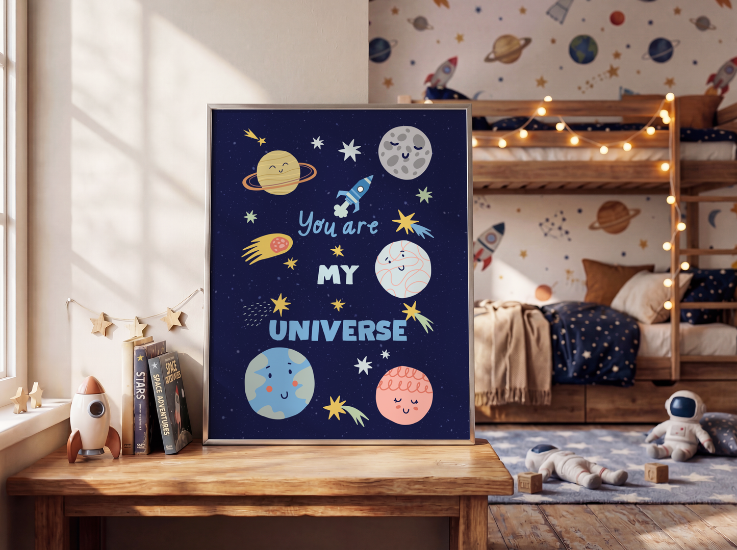 You Are My Universe Poster Print