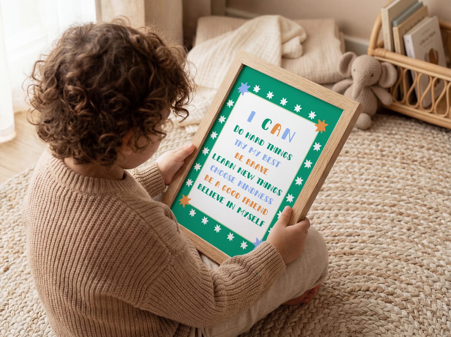 'I Can' Affirmations Poster Print