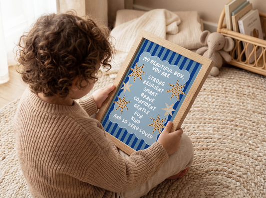 My Beautiful Boy Poster Print